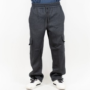FB County Heavyweight Baggy Cargo Sweatpants Black XL - 1 of 4