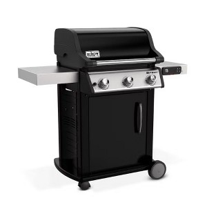 Weber Spirit 529 Square Inch Freestanding Cast Iron Natural Gas Grill, Black - 1 of 4