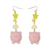 Kirby Dangle Earrings Cloud Key And Character Jewelry Fashion Earrings 1 Pair - 2 of 3