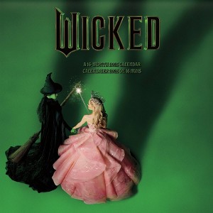 Trends International 2025 Wicked Movie Bilingual French Wall Calendar: Monthly 12x12, Glinda the Good Witch, Universal Licensor - 1 of 4