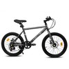 20 Inch Kids Road Bike (6-12Y) | Boys & Girls, 7-Speed Steel Frame, Dual Disc Brakes, 20x1.75" Tires, 4 Color Options - 2 of 4