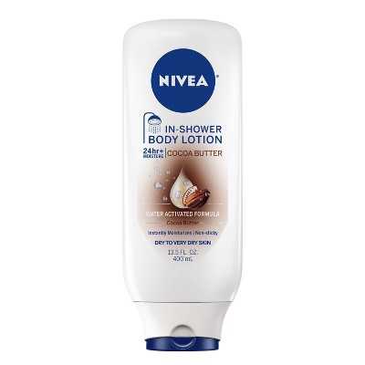 NIVEA Cocoa Butter In-Shower Lotion - 13.5 fl oz