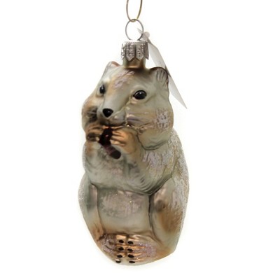 Christina's World 4.25" Chuck The Chipmunk Forest Fall Harvest Woodland  -  Tree Ornaments