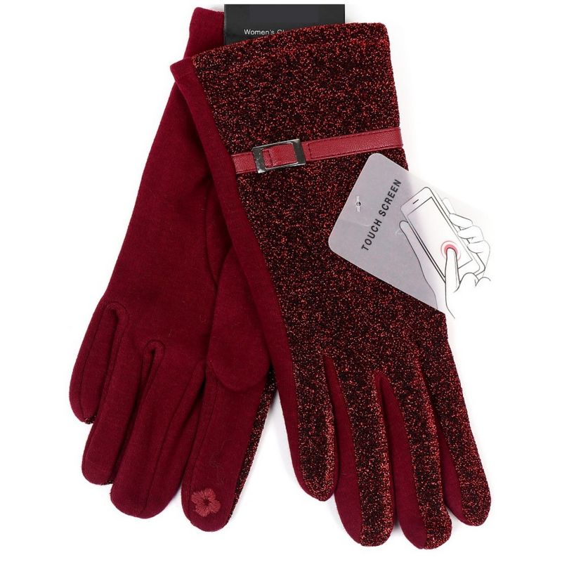 Women's Sparkly Touch Screen Winter Gloves, 1 of 6
