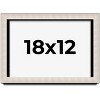 PosterPalooza | Minimalist Shadow Box Silver Picture Frame - UV Acrylic, Backing Board, Hanging Hardware - 2 of 4