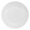 Elama Soyer 16 Piece Textured Design Double Bowl Porcelain Dinnerware Set in White - 3 of 4