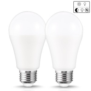 YANSUN 12-Watts Dusk to Dawn Yellow 2000K A19 E26 LED Bug Light Bb (2-Pack) - 1 of 1