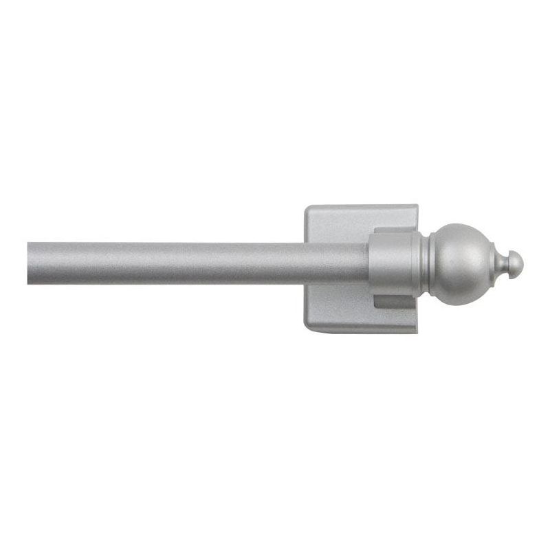 Kenney Satin Silver Silver Magnet Cafe Rod 16 in. L X 28 in. L, 1 of 4
