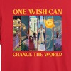 Women's - Disney - One Wish Can Change The World Cropped Graphic T-Shirt - 2 of 4