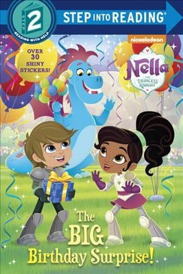 The Big Birthday Surprise! (Nella the Princess Knight) - (Step Into Reading) by  Delphine Finnegan (Paperback)