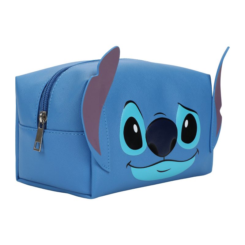 Lilo & Stitch Stitch Face Cosmetic Bag With 3D Ears, 3 of 6