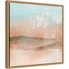 16" x 16" Desert Landscape I by Katrina Pete Framed Wall Canvas - Amanti Art: Modern Abstract Decor - 2 of 4