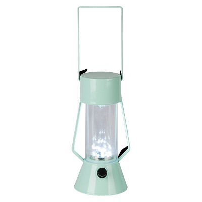 Indoor/outdoor Metal Vintage Lantern With Led Lights Silver - Alpine  Corporation : Target