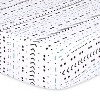 The Peanutshell Fitted Crib Sheets - Cactus and Pastel Green - 4pk - 4 of 4