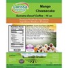 Larissa Veronica Mango Cheesecake Sumatra Decaf Coffee (Gourmet, Naturally Flavored, Whole Coffee Beans) (16 oz, ZIN: 564201) - 2 of 4