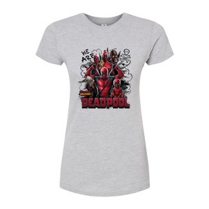 Women's - Marvel - We Are Deadpool Doodles Fitted Graphic T-Shirt - 1 of 3