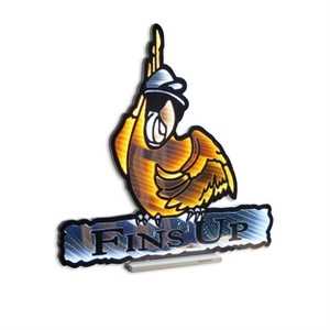 Margaritaville Parrot Fins Up Ekkolight 28.5"H Acrylic Plug In Light – By Melrose - 1 of 3