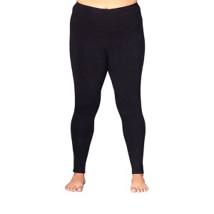 Women's Plus Size Leggings - On The Plus Side - 1 of 3