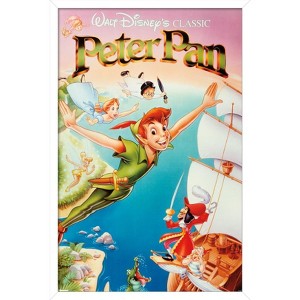 Trends International Disney Peter Pan (1953) - Group One Sheet Framed Wall Poster Prints - 1 of 4