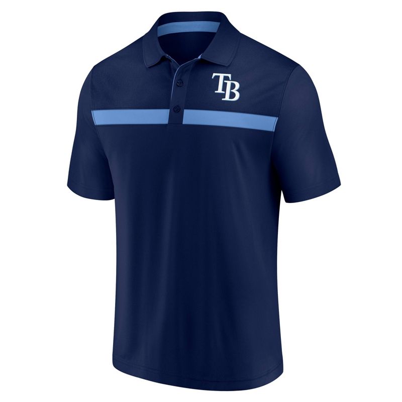 MLB Tampa Bay Rays Men's Polo T-Shirt, 2 of 4