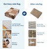 Modern Geometric Indoor Outdoor Carpet, Washable Accent Rugs, Foldable Contemporary Floor Cover - 4 of 4