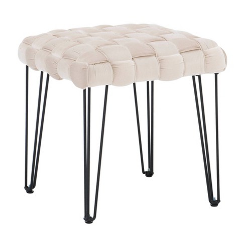 Square vanity stool hot sale