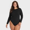 Women's Luxury Collection 4-Way Stretch Long Sleeve Bodysuit - Auden™ - 3 of 3