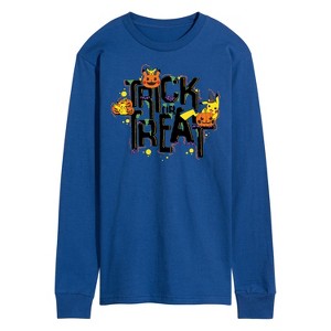 Men's - Pokémon - Trick Or Treat Long Sleeve Graphic T-Shirt - 1 of 4