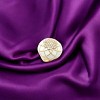 Slickblue Women's Gold Brass Ring with Clear CZ Stones - Synthetic Epoxy, Western Style Jewelry, Size 5-10 - 2 of 4
