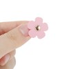 Unique Bargains Faux Leather Flower Shoelace Charms 1 Pair - 3 of 4