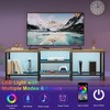 GustoWave Large TV Stand to 75 Inch TV, Entertainment Center with Power Outlet & 3-Tier Open Storage Shelves - 4 of 4