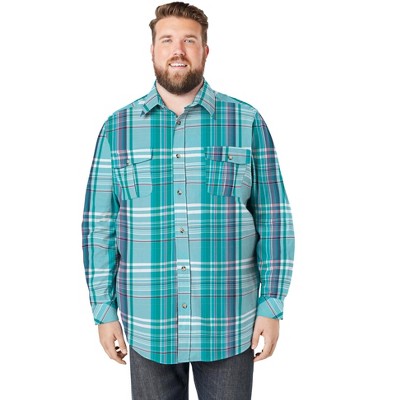 KingSize Signature Plaid Flannel Shirt