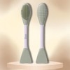 ILSO Dual Clean Brush | help to remove dead skin cells and blackheads | made of soft and elastic silicone.- ( 1 pc) - 3 of 4