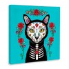 Stupell Industries Celebration of Life Cat Portrait Canvas Wall Art - 3 of 4