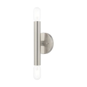 Livex Lighting Copenhagen 2 - Light Wall Light in  Brushed Nickel - 1 of 1