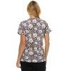 Medichic Scrubs Printed V-Neck Scrub Top - Four Pocket Fashion Scrub Top for Women, Daisy Cheetah, 2X Large - 2 of 4