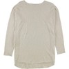 I.N.C International Concepts Womens Solid Shirttail Pullover Sweater, Beige, Medium - 2 of 2