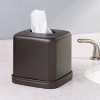 iDESIGN York Metal Facial Tissue Box Cover - 3 of 4