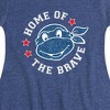 Girls' - Teenage Mutant Ninja Turtles - Born Raised Usa Fit & Flair Cap Sleeve Dress - 2 of 3