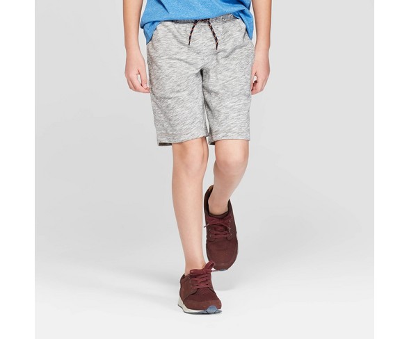 Boys Knit Jogger Shorts Cat And Jack And 153 Gray Desertcart