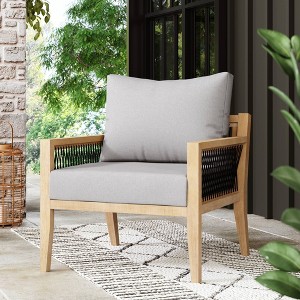 Nathan James Bohemian Outdoor Patio, Armchair - 1 of 4