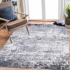 coucheta Multi-size Washable Modern Abstract Area Rug for Living Room, Foldable Non Slip Ultra-Soft Contemporary Carpet, for Bedroom, Dining, Office - 2 of 4