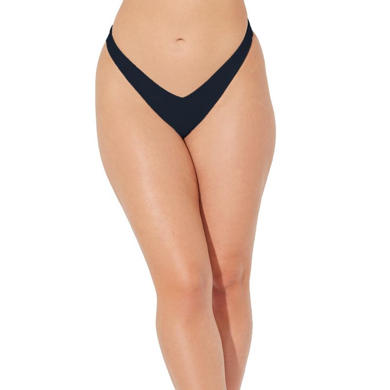Swimsuits for All Women's Plus Size Camille Kostek The Camille Bikini Bottom, 1 of 2