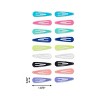 scünci Kids Rounded Metal Snap Clips - Brights - 18pcs - 4 of 4