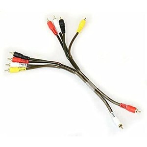 DEEJAYLED 2 MALE RCA TO 8 RCA MALE 1 FT - 1 of 1