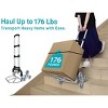MPM Stair Climber Hand Truck and Dolly, Heavy Duty Climbing Cart, Adjustable Portable Dolly - 4 of 4