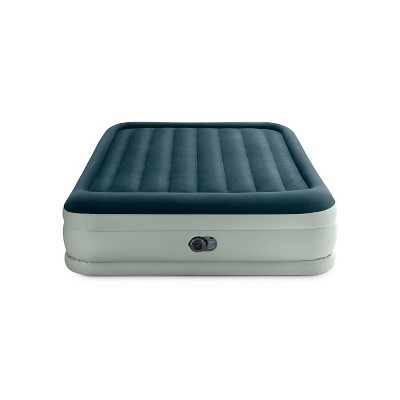 Intex Elevated 18&#34; Premium Comfort Queen Air Mattress with Internal Pump