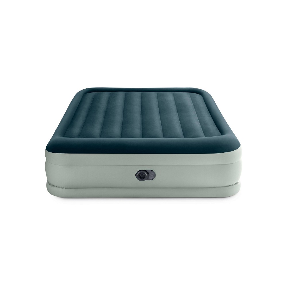 Photos - Outdoor Furniture Intex Elevated 18" Premium Comfort Queen Air Mattress with Internal Pump 