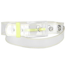 INSPIRE CHIC Womens Grommet Clear Waist Belt Plus Size Waist Belts for Jeans Dresses 1 Pc - 1 of 4