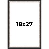 PosterPalooza | Simple Silver Picture Frame - UV Acrylic, Foam Board Backing, Hanging Hardware - 2 of 4